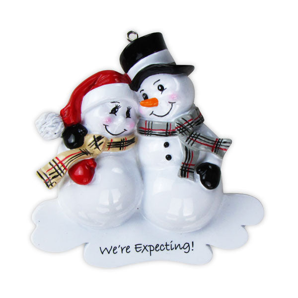 We are Expecting Personalised Christmas Decoration Ornament