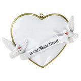 In Our Hearts Forever | Personalised Memorial Ornament