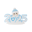 Baby Boy 2025 Personalised Christmas Decoration
