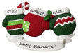 Christmas Mittens x 3