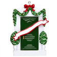 Green Door Personalised Christmas Decoration