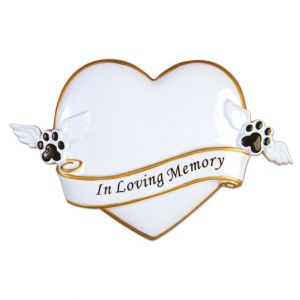 Pet Memorial Personalised Christmas Decoration