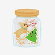 Cookie Jar Family of 2 Personalised Christmas Decoration