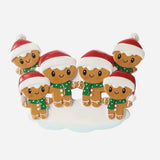 Gingerbread Family of 6