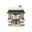 New House Family of 4 Personalised Christmas Decoration