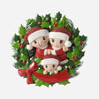 Wreath Family x 3