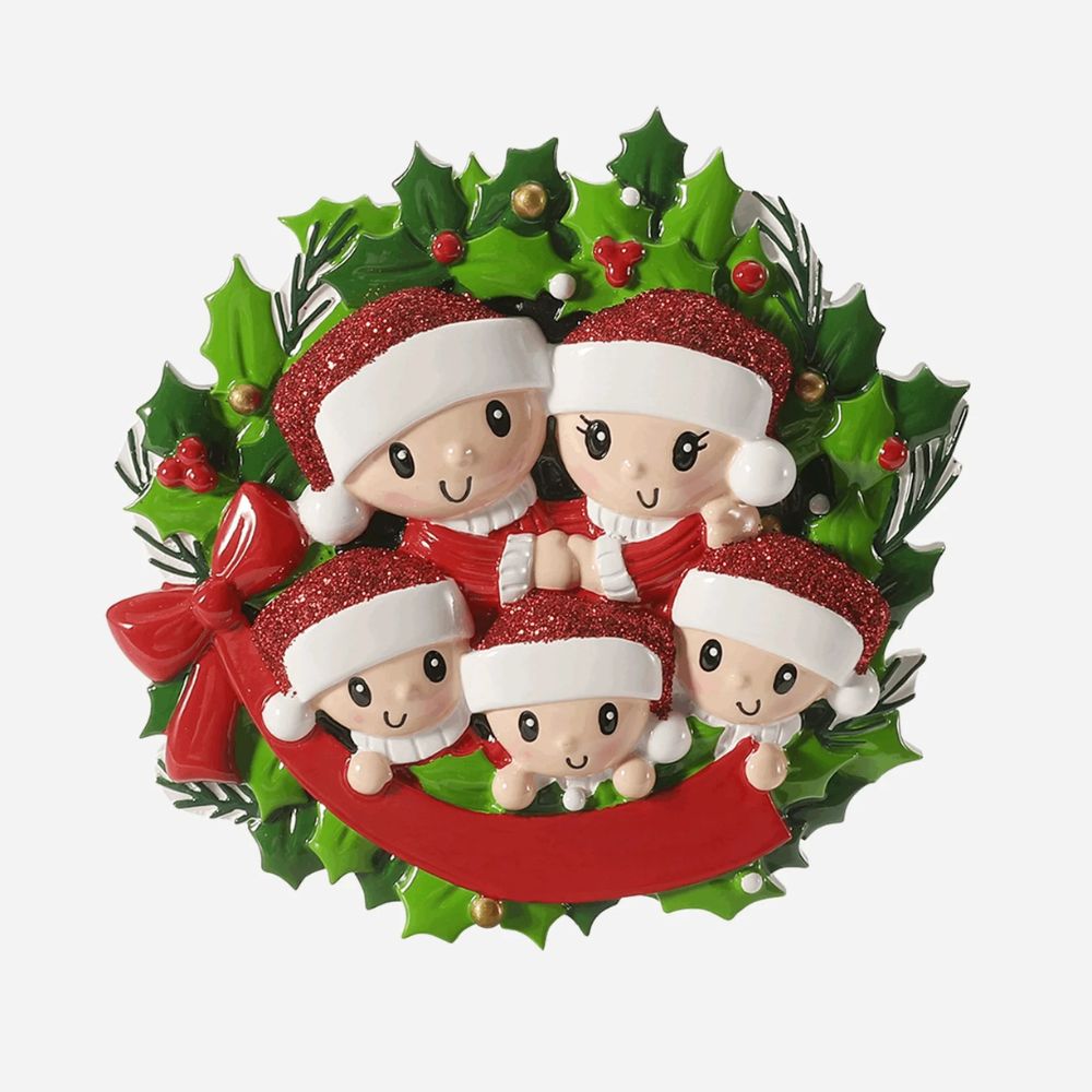 Wreath Family x 5