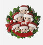 Wreath Family x 6