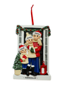 Farmhouse Family - Family of 3 - Personalised Christmas Decoration