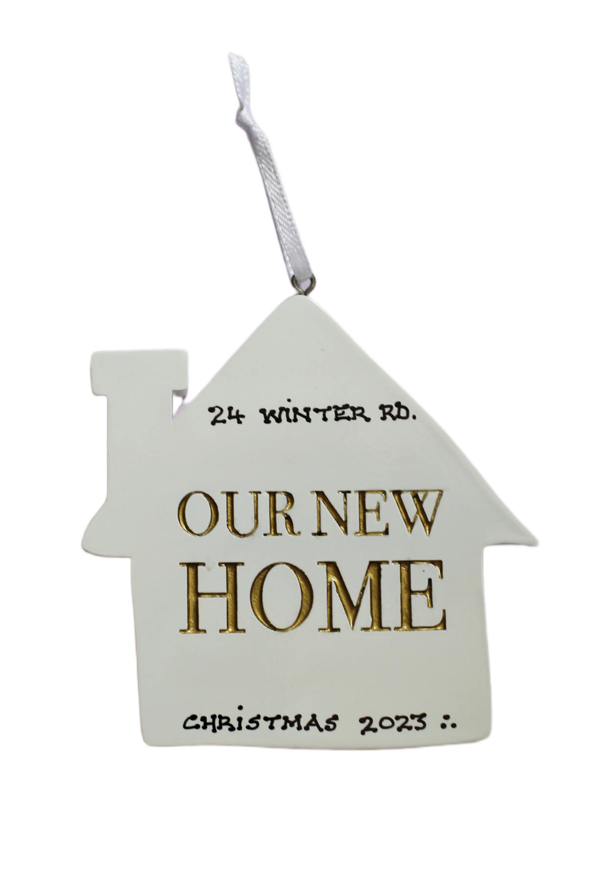 Our New Home - Personalised Christmas Decoration