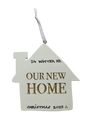 Our New Home - Personalised Christmas Decoration