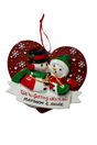 We are getting Married - Personalised Christmas Decoration