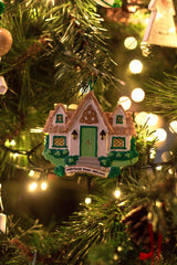 Irish Home Personalised Christmas Decoration hanging on a Christmas tree